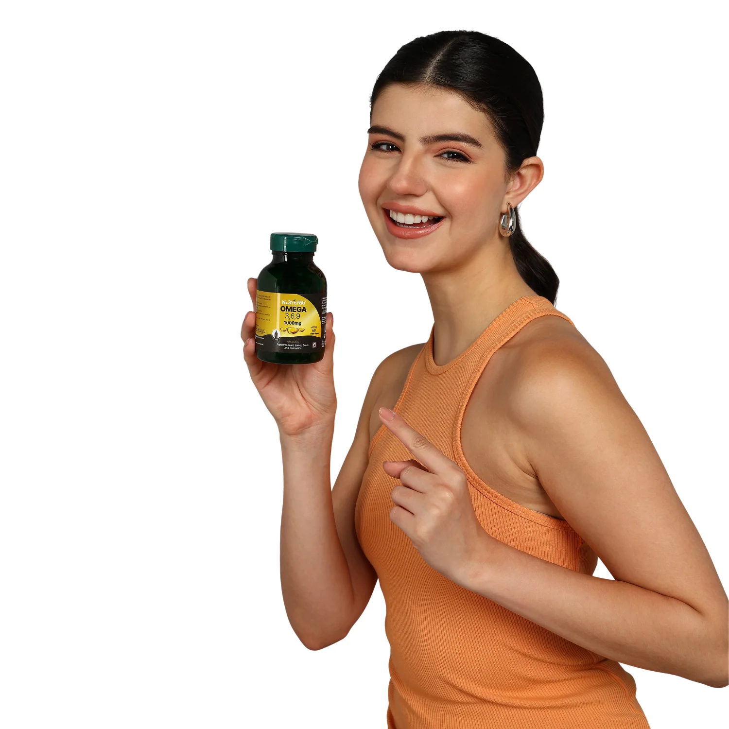 Nutrafab Omega 3-6-9 Softgel Capsules – Complete Essential Fatty Acid Support